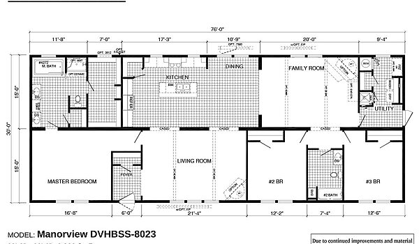 Signature Series / Manorview DVHBSS-8023 Layout 27261