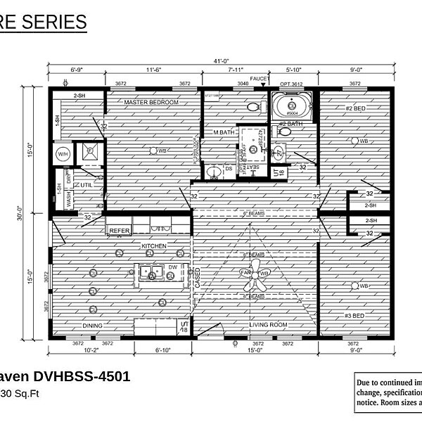 Signature Series / The Haven DVHBSS-4501 Layout 67205