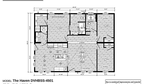 Signature Series / The Haven DVHBSS-4501 Layout 67205