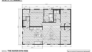Sun Valley Series / The Haven SVM-4501 Layout 67206