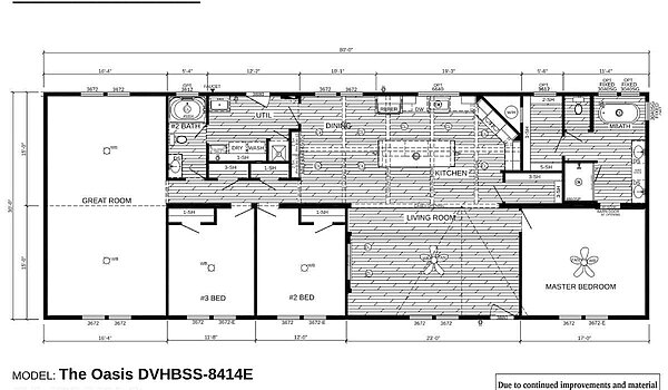 Signature Series / The Oasis DVHBSS-8414E Layout 83176