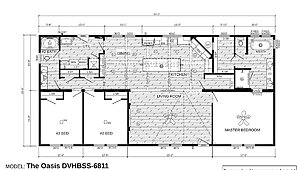 Woodland Series / The Oasis WL-6811 Lot #13 ONLY $219,995 Layout 83177