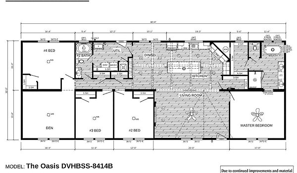 Signature Series / The Oasis DVHBSS-8414B Layout 83178