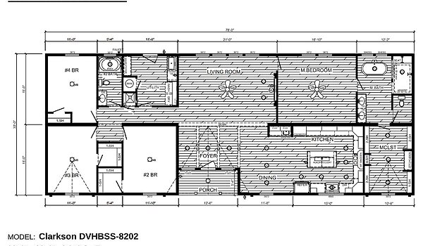 Signature Series / The Clarkson DVHBSS-8202 Layout 99053