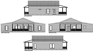 Signature Series / The Barndominium 1 Story DVHBSS-6206 Layout 99143