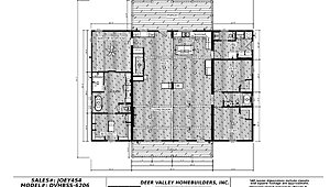 Signature Series / The Barndominium 1 Story DVHBSS-6206 Layout 99142