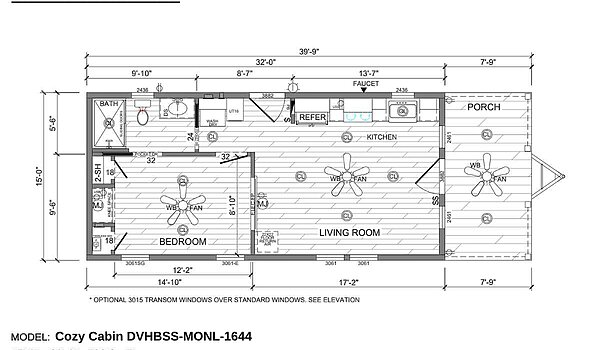 Signature Series / Cozy Cabin DVHBSS-MONL-1644 Layout 99144