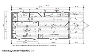 Signature Series / Cozy Cabin 2 DVHBSS-MONL-1644 Layout 101807