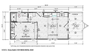 Signature Series / Cozy Cabin 2 DVHBSS-MONL-1644 Layout 101807