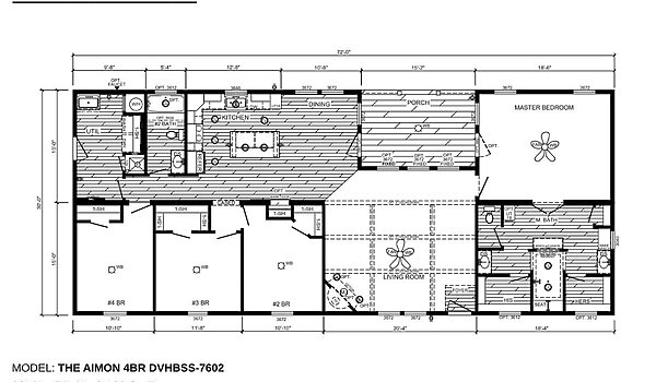 Signature Series / Aimon 4BR DVHBSS-7602 Layout 101808