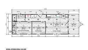Signature Series / Cozy Cabin XL DVHBSS-MONL-1654-2BR Layout 132537