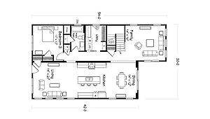 Modern Living Series / Jasmine Two Story Layout 80687