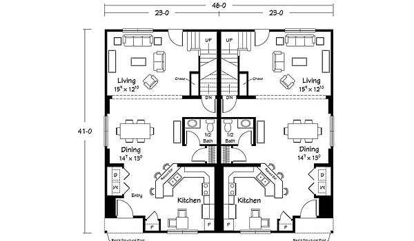 Multifamily Collection / Andrea Layout 80719