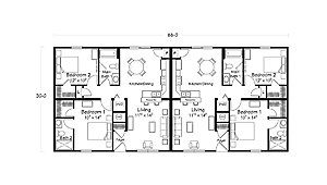 Multifamily Collection / Arlington II Layout 80714