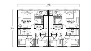 Multifamily Collection / Mill City Layout 80699