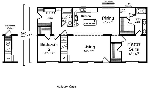 Homestead Series / Audubon Layout 80735