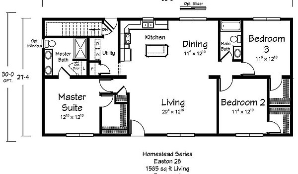 Homestead Series / Easton Layout 80746