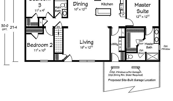 Homestead Series / Edenton Layout 80755