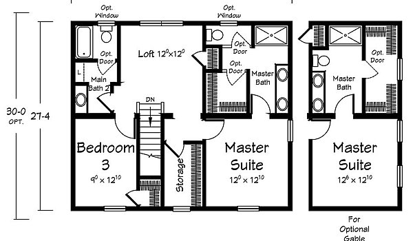 Homestead Series / Edgemoore Layout 80759