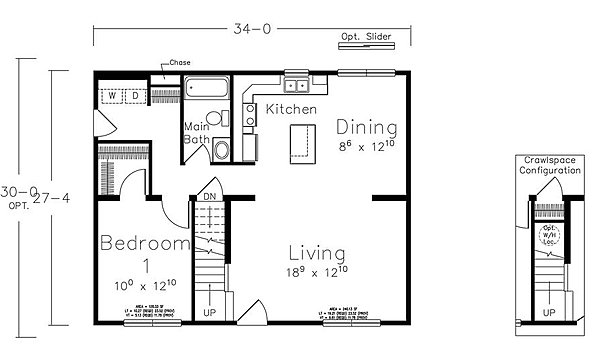 Homestead Series / Edgemoore III Chalet Layout 80763