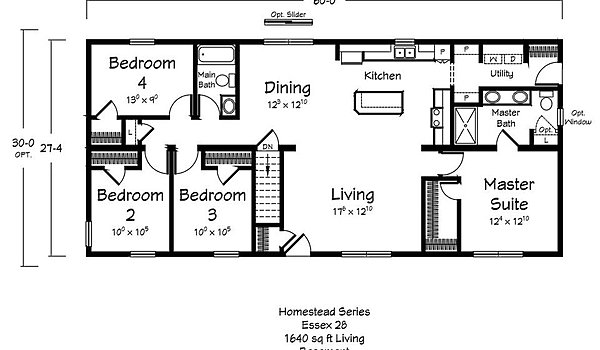 Homestead Series / Essex Layout 80773