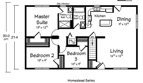 Homestead Series / Evergreen Layout 80788