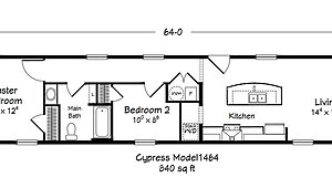 ValueCraft Series / Cypress Model 1464 Layout 99094