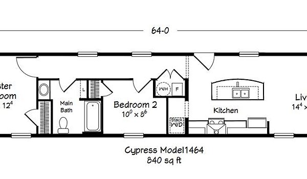 ValueCraft Series / Cypress Model 1464 Layout 99094