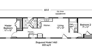 ValueCraft Series / Dogwood Model 1460 Layout 99098