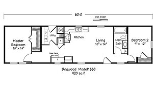 ValueCraft Series / Dogwood Model 1660 Layout 99100