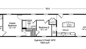 ValueCraft Series / Cypress II Model 1670 Layout 99104