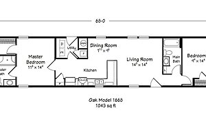 ValueCraft Series / Oak Model 1668 Layout 99137