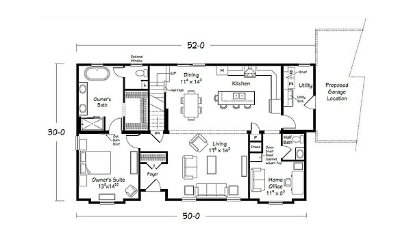 Homestead Series / LeGrand Cape Cod 2106 2267 Layout 113587