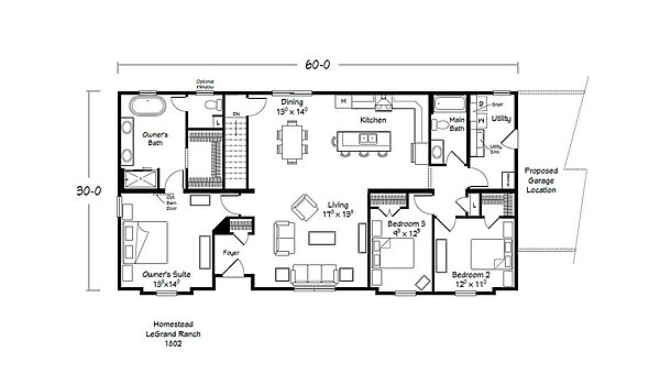 Homestead Series / LeGrand Ranch 1610 1802 Layout 113597