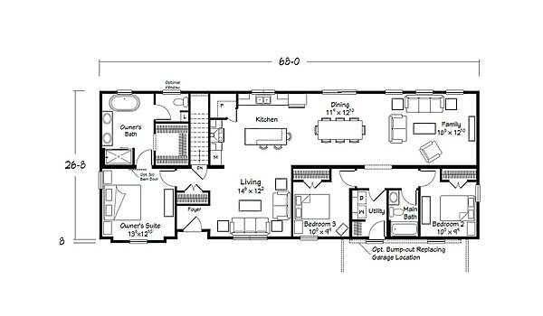 Homestead Series / LeGrand Ranch 1809FG 2030FG Layout 113604