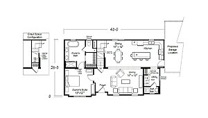 Homestead Series / LeGrand Cape Cod 1940 2088 Layout 113643