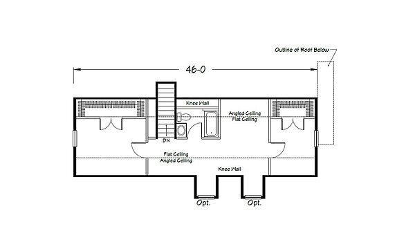 Homestead Series / LeGrand Cape Cod 1940 2088 Layout 113642
