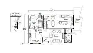 Homestead Series / LeGrand Cape Cod 1940 2088 Layout 113641