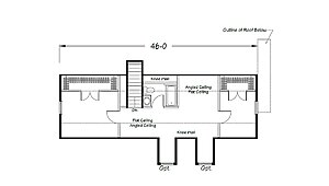Homestead Series / LeGrand Cape Cod 1940 2088 Layout 113640