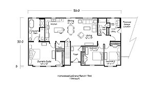 Homestead Series / LeGrand Ranch 1553 1744 Layout 113651