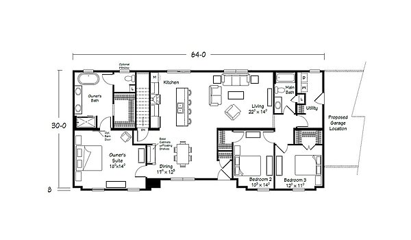 Homestead Series / LeGrand Ranch 1705 1900 Layout 113656