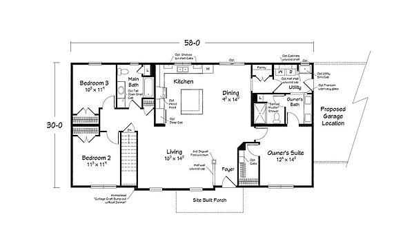 Homestead Series / Sunnyside Layout 113670