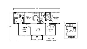 Benchmark Series / Acadian III Layout 113970