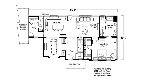 Benchmark Series / Diamond Hill Layout 114004
