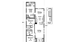 Benchmark Series / Harbor View Bungalow II Layout 114010