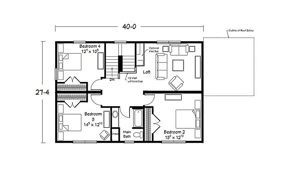 Benchmark Series / Jupiter Bay Two-Story Layout 114027