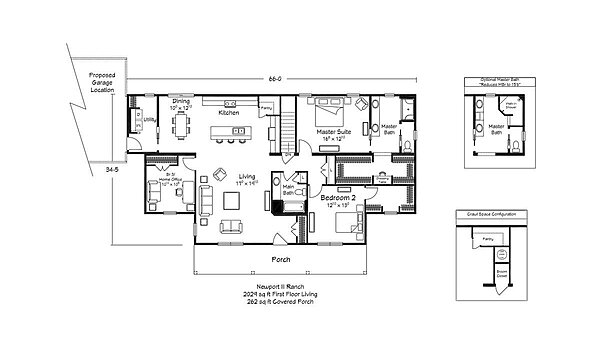 Benchmark Series / Newport II Layout 114037