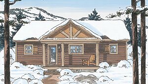 Benchmark Series / River Bend Cabin A Exterior 114046