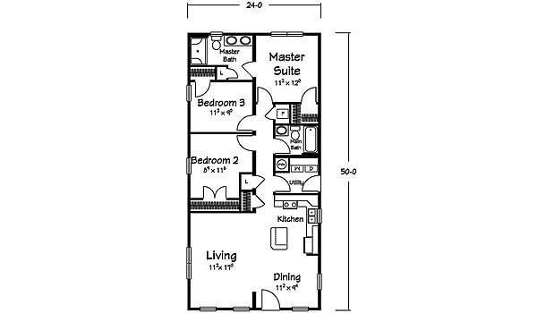 Benchmark Series / Bayside Retreat I Layout 114069