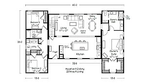 Benchmark Series / Aquarius II Two Story Layout 114077